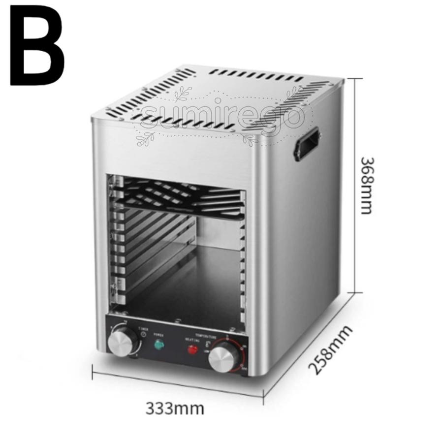電気ステーキブロイラー、ステーキ調理器、1450°f屋内グリル卓上ブロイラー、ステーキ、ハンバーガー、ピザ用の屋外バーベキューマシン(B)_16
