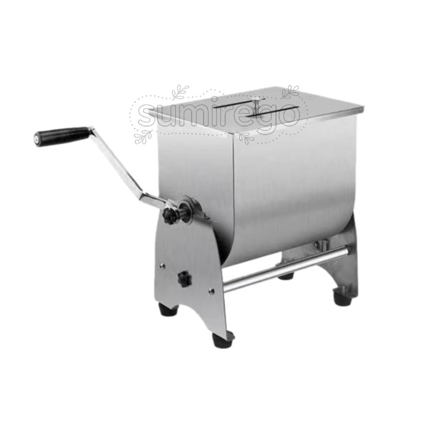 ミートミキサー業務用　40L 手動タイプ ミートミキサー 手動 5L容量 11LB チルトタンク 業務用 家庭用業務用肉