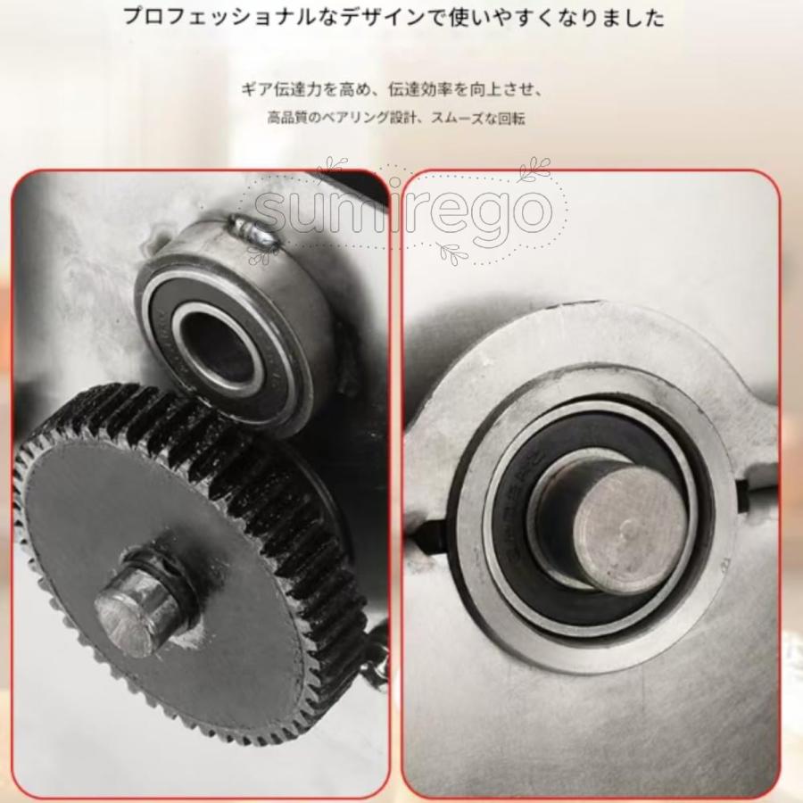 ミートミキサー 手動 5L容量 11LB チルトタンク 業務用 家庭用業務用肉