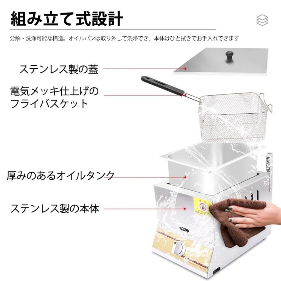 大型 ガスフライヤー 業務用フライヤー 温度調整機能 複数仕様ダブル