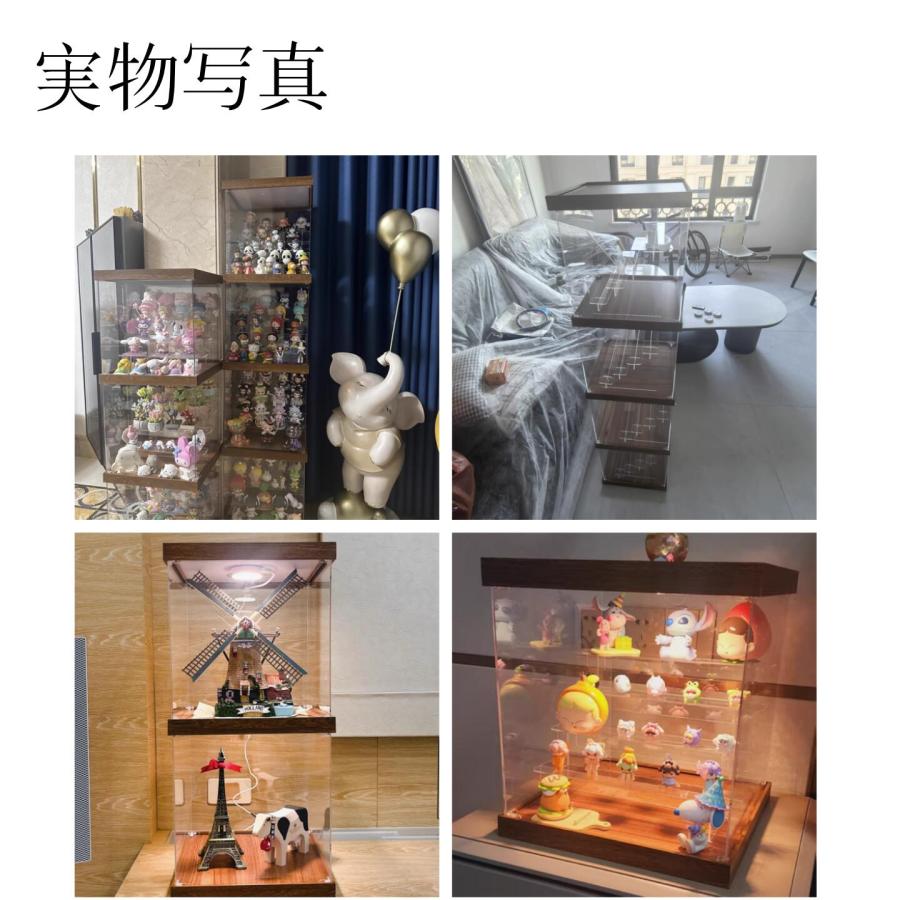 フィギュアケース コレクションケース アクリルケース LED照明付き