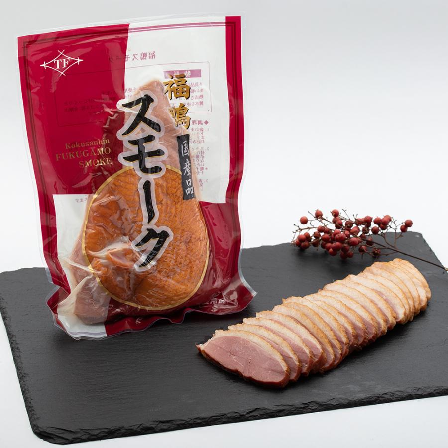 福鴨】モンゴル塩や金剛山麗水を使用し桜チップでスモークした 国産