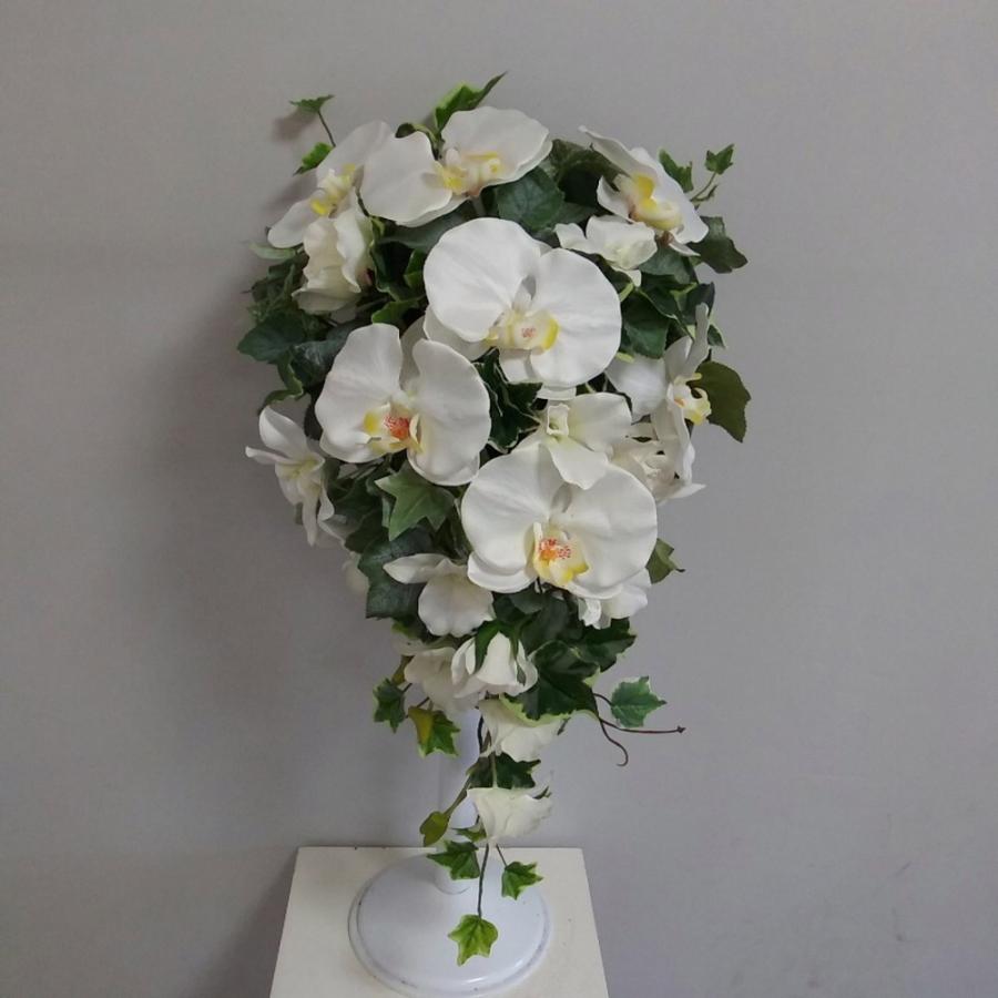 移転セール特価品！！ウエディングブーケ　造花　アーティフィシャルフラワーブーケ ウエディングブーケ(BK8)造花 お値下げ）ウェディングブーケ