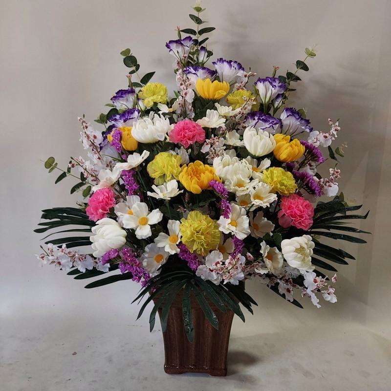 仏花・MIXBUT36・造花・高80×幅60・光触媒