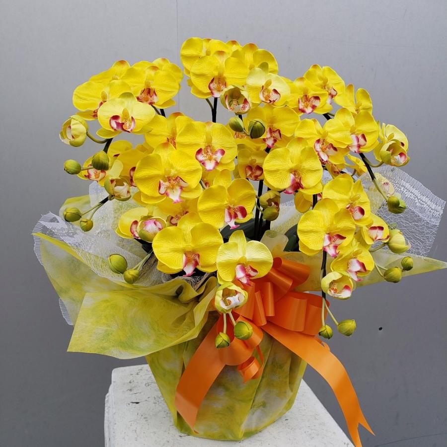 造花黄バラMIXアレンジ【高75×幅50】光触媒コーティング