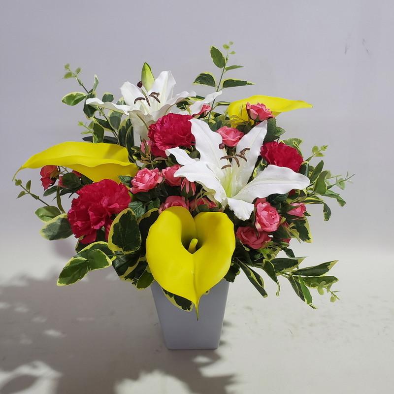 母の日アレンジno13(造花）高35cm×幅35cm　光触媒