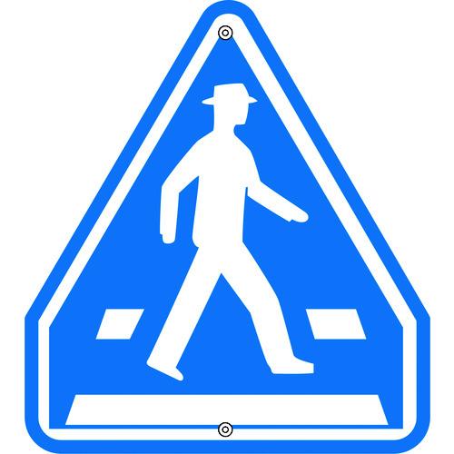 日本緑十字社 緑十字 道路標識・構内用 横断歩道 道路407-A 日本緑十字社 緑十字 道路標識・構内用 横断歩道 道路407-A