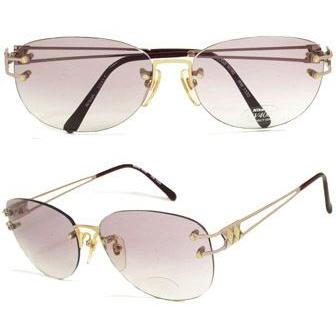 ハナエ モリ-HANAE MORI- HM7332 59 フレームカラー：パープル サングラス