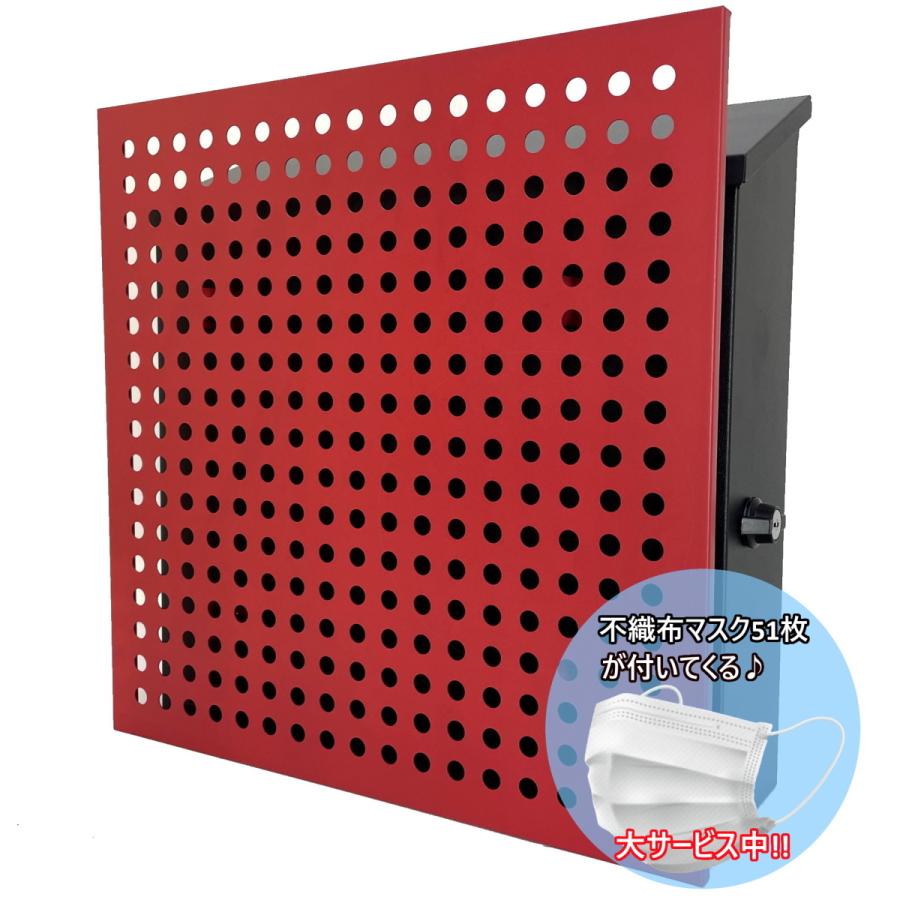 壁付け シンプルでおしゃれ 】 EUROデザイナーズポスト鍵付きレバー