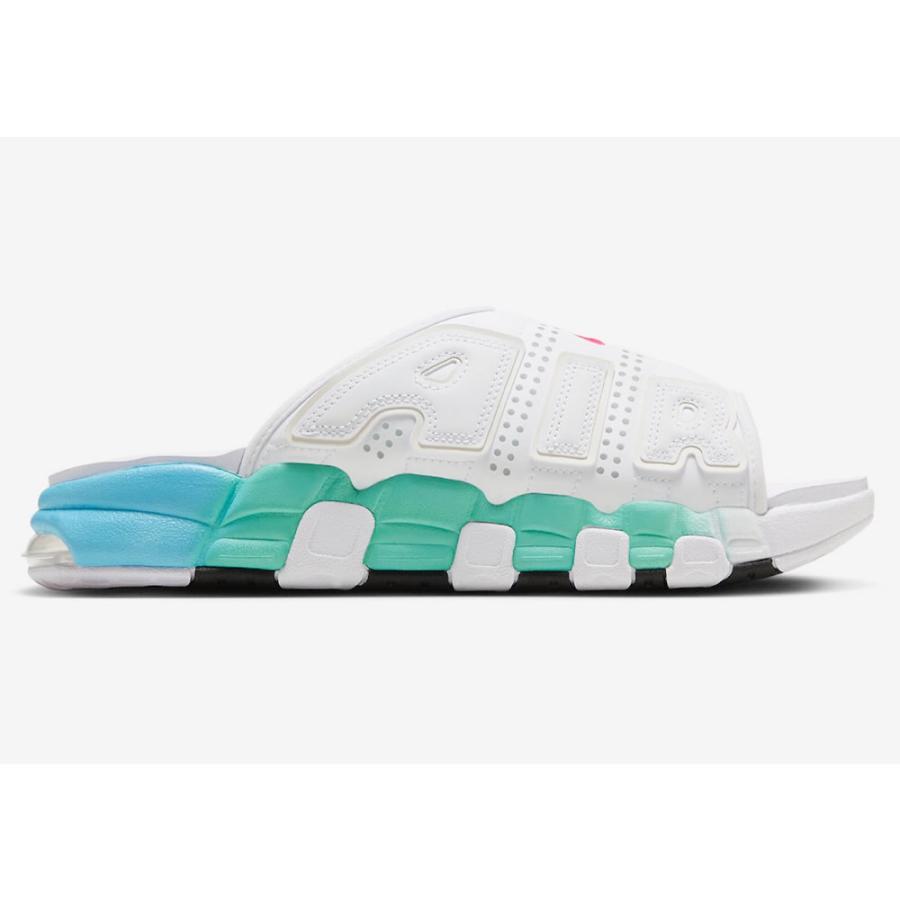 エア モア アップテンポ Nike Air More Uptempo Slide AQUA