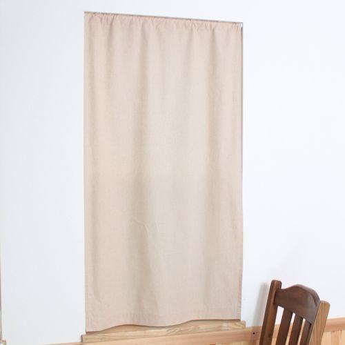 小窓用 オーダー カフェカーテン／オーガニックコットン (綿) 100