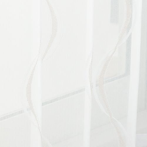 レースカーテン オーダーカーテン／幅301〜400cm×丈15〜100cm／立体感のあるウェーブラインが特徴的な省エネレースカーテン「シエル」_5