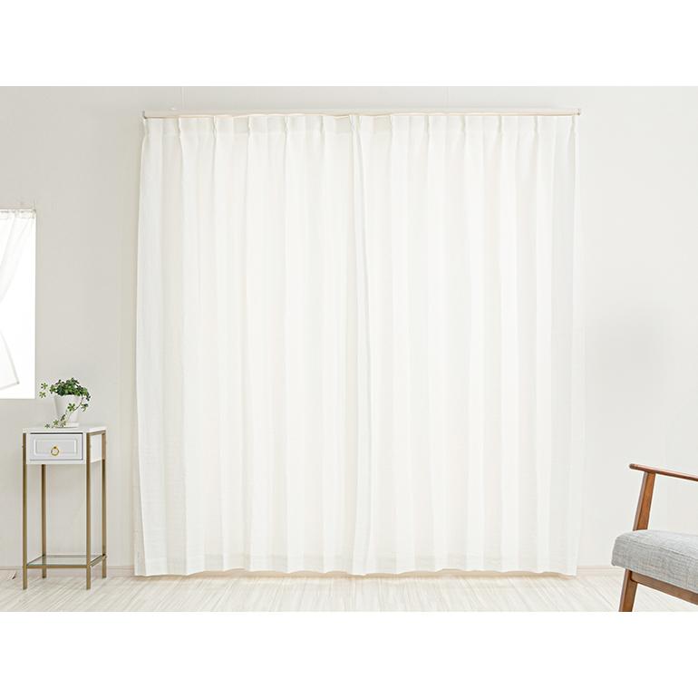 レースカーテン オーダーカーテン／幅101〜200cm×丈201〜250cm／UV