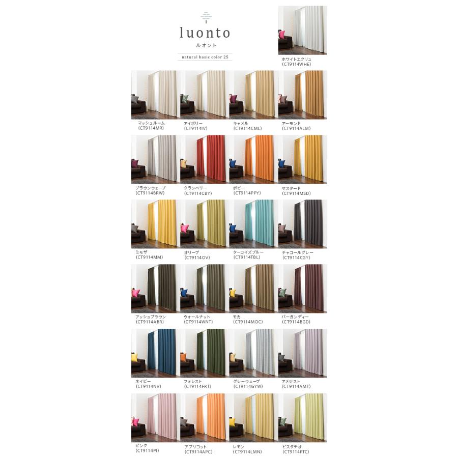 遮光カーテン オーダーカーテン／幅101〜200cm×丈251〜270cm／1