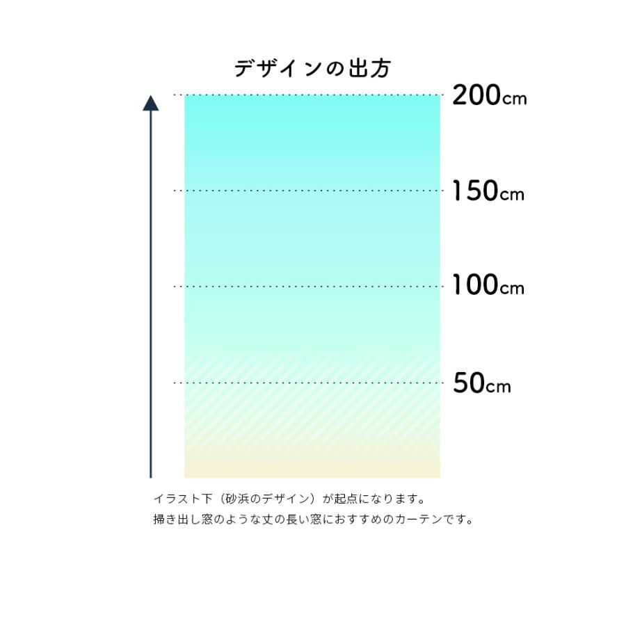 遮光カーテン オーダーカーテン／幅30〜100cm×丈181〜260cm／鮮やかな