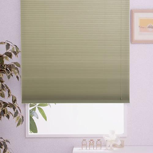 フルネス（Fullness） 既製プリーツスクリーン／幅60cm×丈135cm／夏も