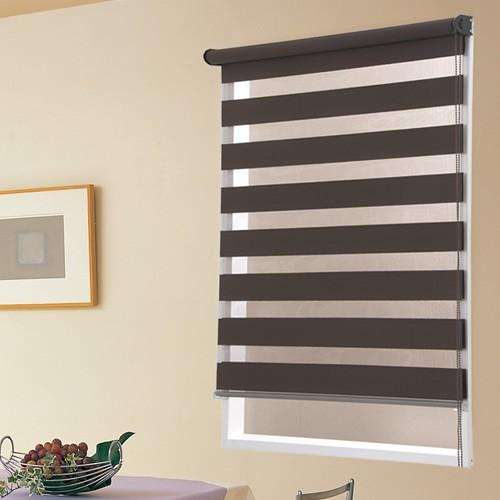 既製ロールスクリーン／幅40cm×丈110cm／ブラインドのように採光ができるロールスクリーン「ゼブライト」_5