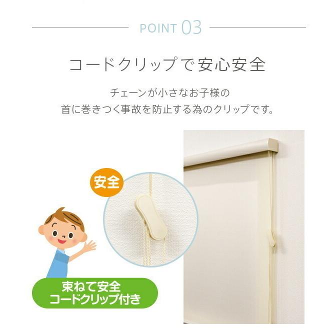 ロールスクリーン　特注オーダー品 Amazon｜ロールスクリーン ロールカーテン ANONOUS 幅95cm 丈