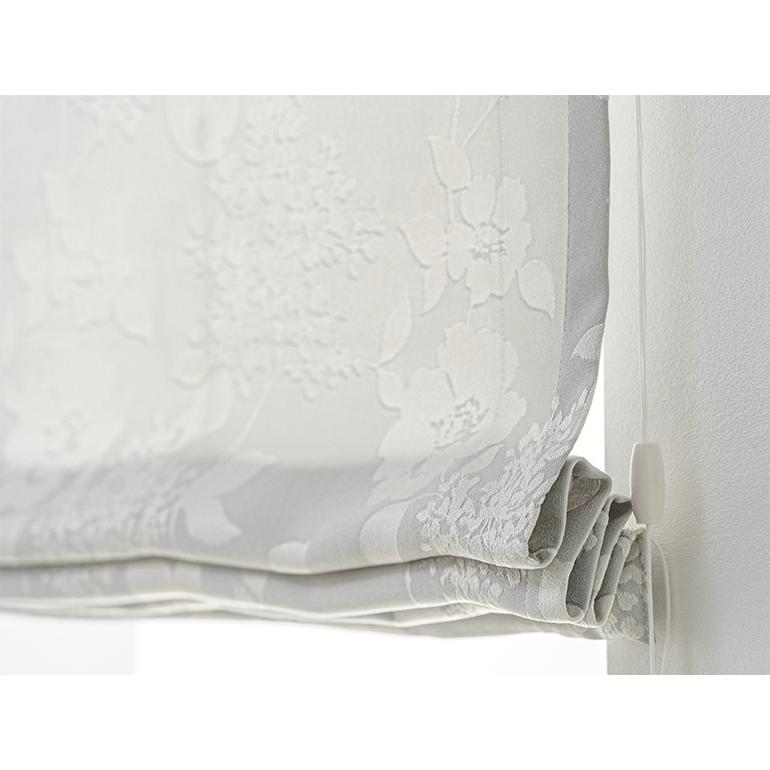 ローマンシェード ダブル／幅30〜60cm×丈201〜240cm／しっとりとした雰囲気のジャガード織りダブルシェード「アネモネ」_7