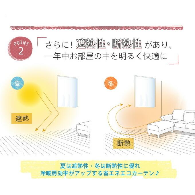 ローマンシェード／幕体のみ／夜透けにくい 自然光で明るく