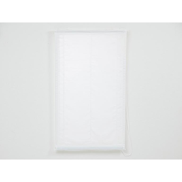 ローマンシェード／幕体のみ／ふわりと柔らかい手触りを持つライン模様の遮像レースローマンシェード「サラサ」／買い替え用 |  | 12