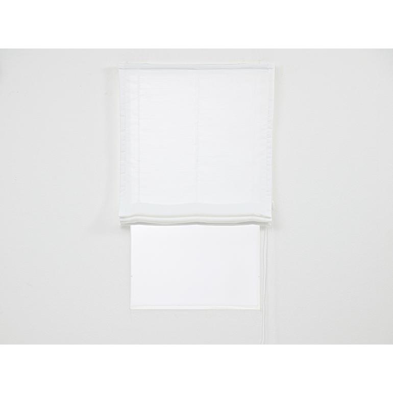 ローマンシェード／幕体のみ／ふわりと柔らかい手触りを持つライン模様の遮像レースローマンシェード「サラサ」／買い替え用 |  | 11