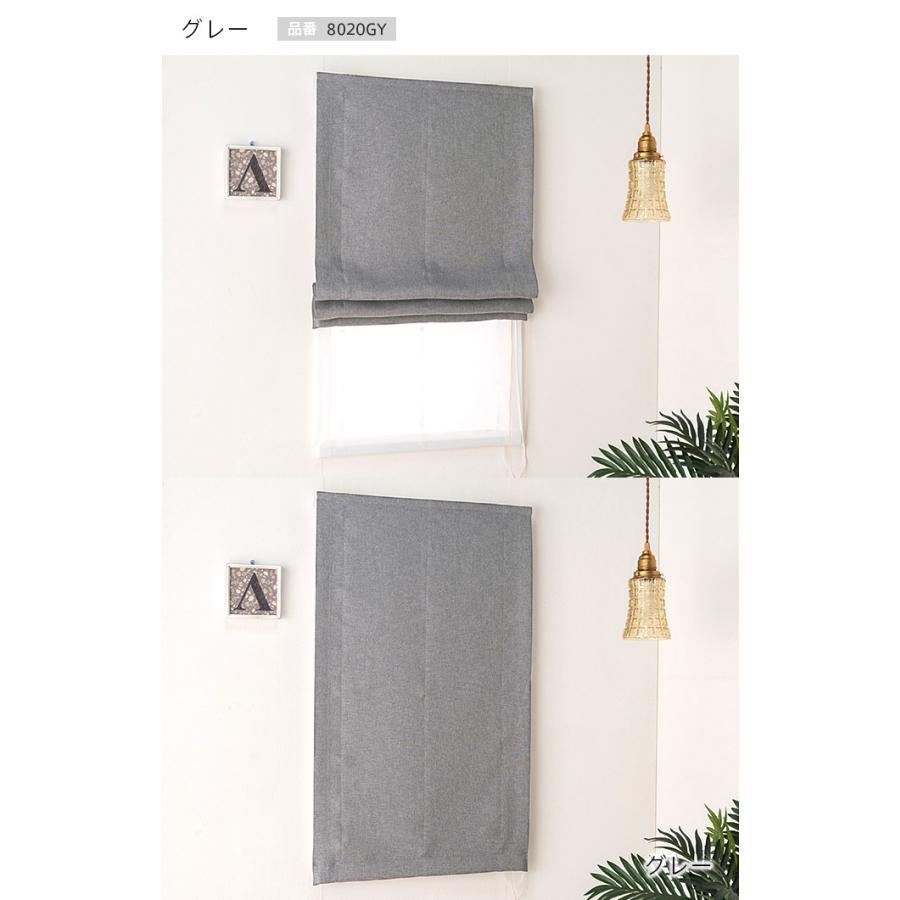 ローマンシェード ダブル／落ち着いたモダンな遮光2級ローマン