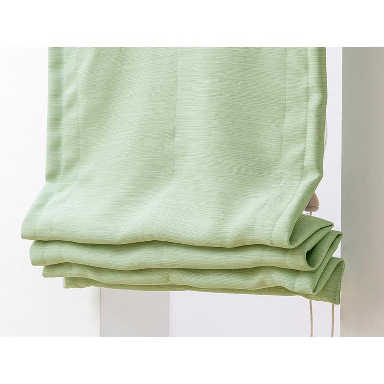 ローマンシェード シングル／生地サンプル／主張しすぎない光沢と繊細  