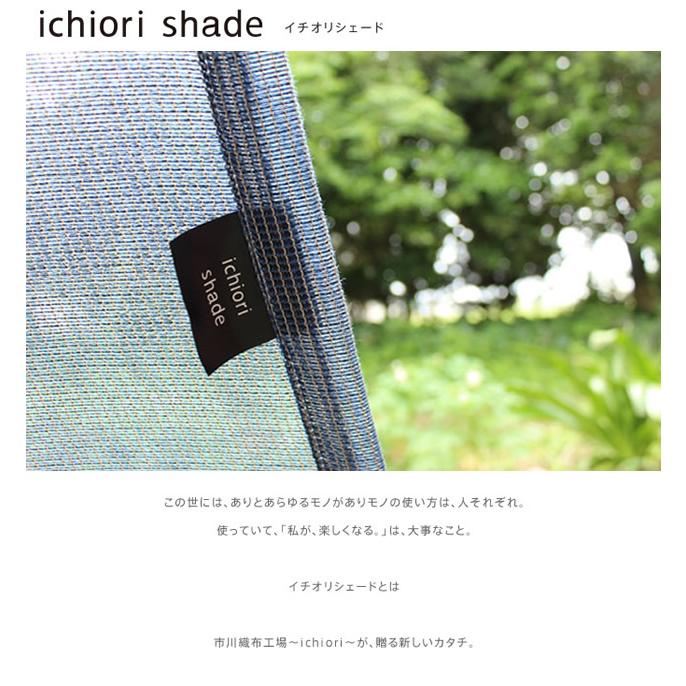日よけ サンシェード イチオリシェード 7ボーダー -ichiori shade