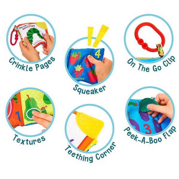 Sassy（サッシー） 0ヶ月からのベビートイ はらぺこあおむし ソフト