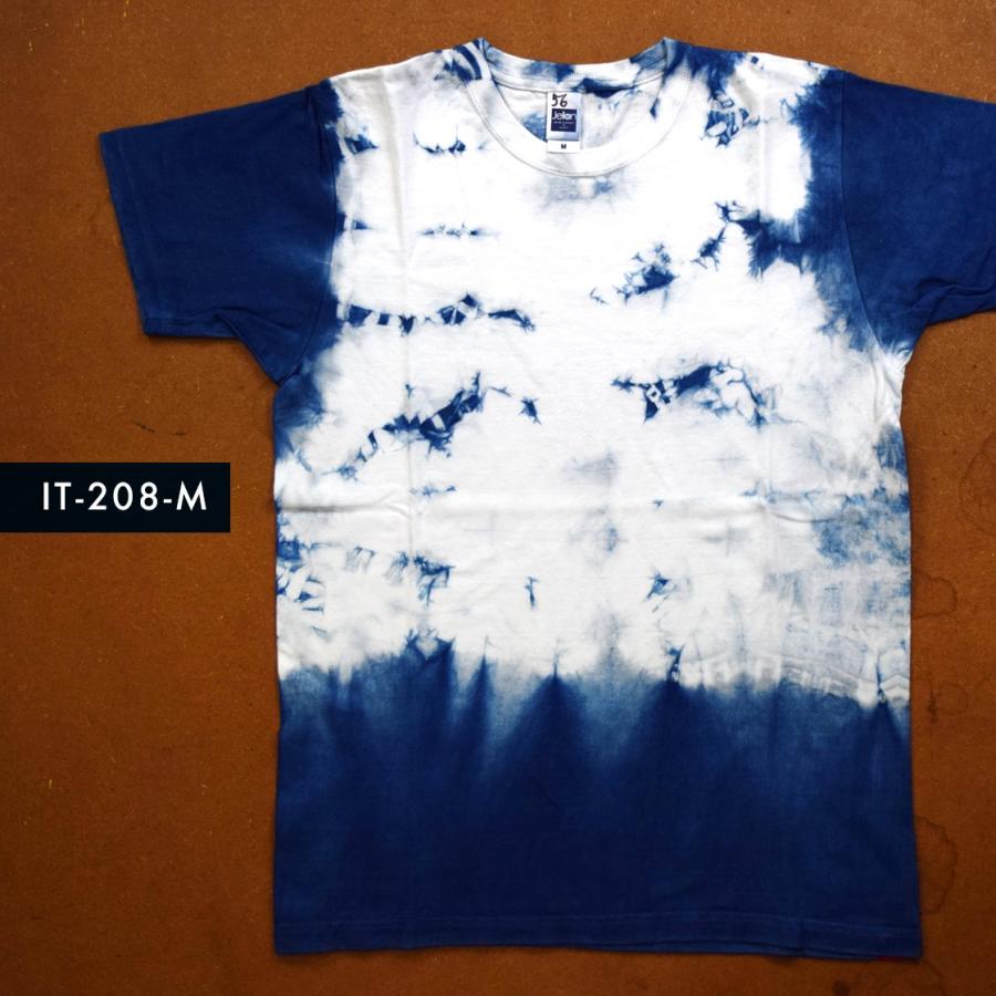 藍染めTシャツ Mサイズ（IT-208-M）｜aiira-ensyu