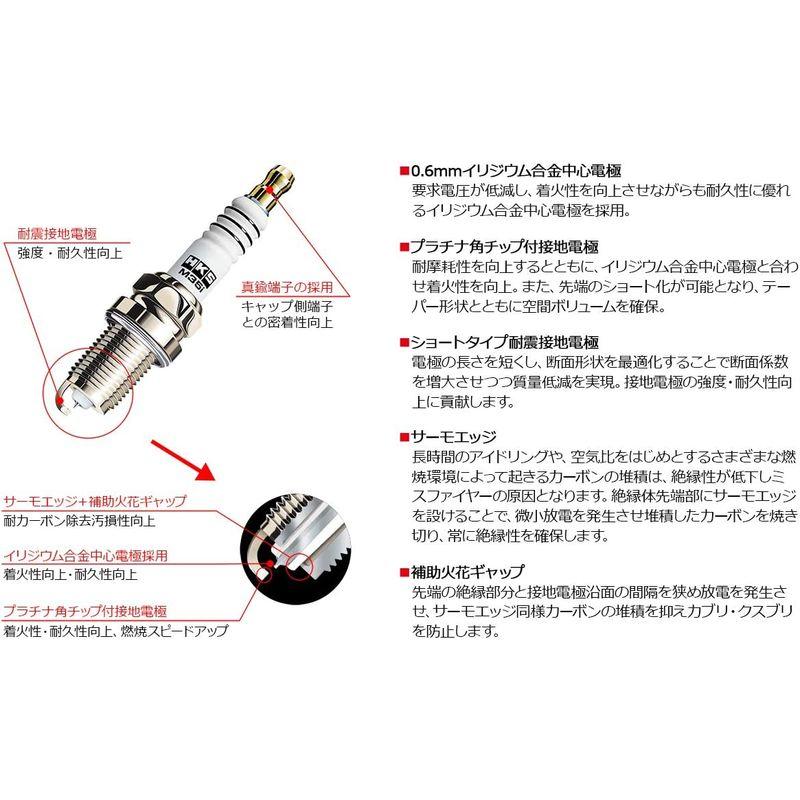 HKS スーパーファイヤーレーシングプラグ 50003-M50HL 4本セット