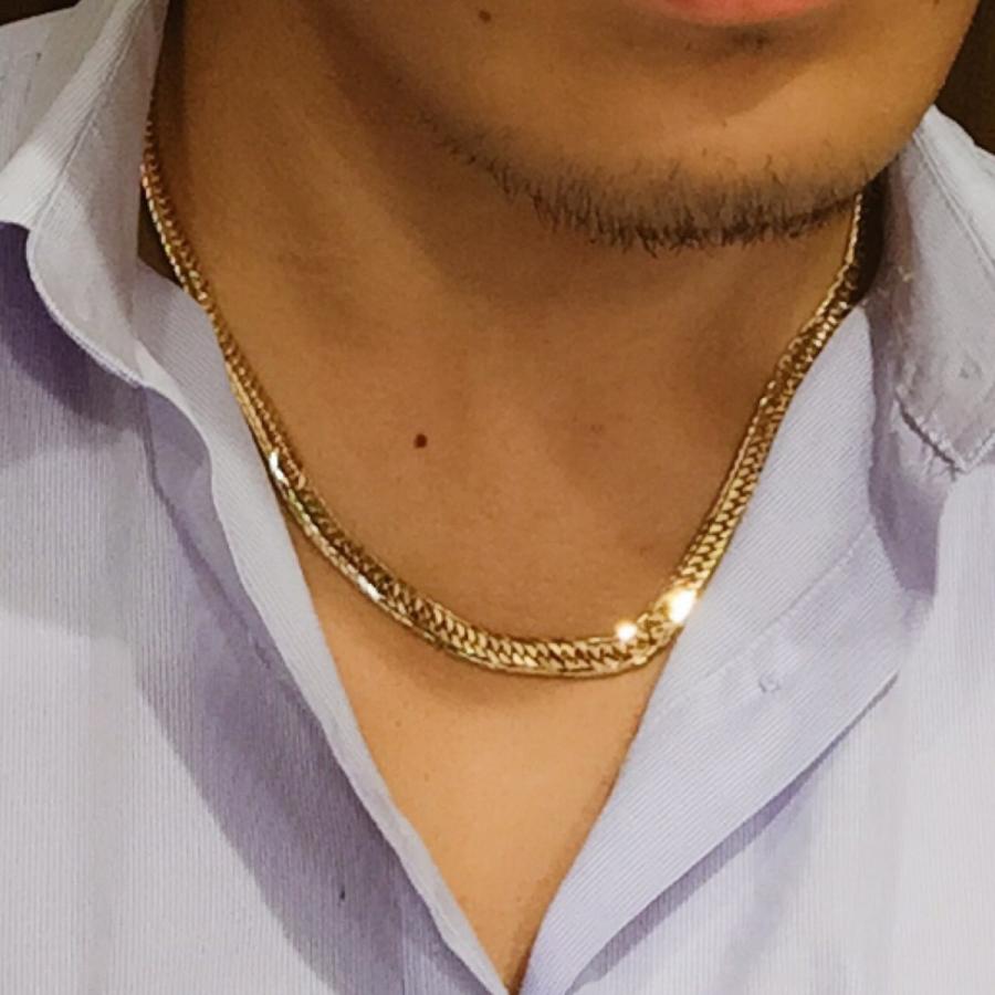 K18 Mカット １４面カット トリプル 50ｇ 50ｃｍ 喜平 ネックレス K18mt5050 A I Jewelries Ginza 通販 Yahoo ショッピング