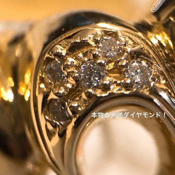 リング　18金　ダイヤ　k18 百合　紋章　リング　天然　ダイヤモンド付き　メンズ　/ k18 diamond ring for men's  :K18ringwithdiamondlilidesign18no1:A.I JEWELRIES GiNZA - 通販 - Yahoo!ショッピング