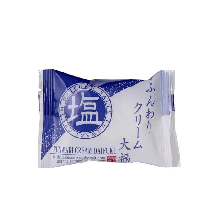 ふんわり塩クリーム大福 1個 冷凍 大福 クリーム 餡 洋菓子 和菓子 スイーツ お茶菓子 おやつ｜aijyo｜07