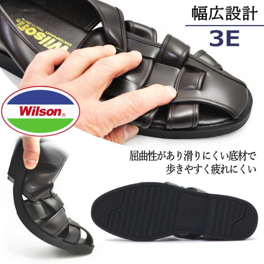 Wilson(ウイルソン）ドライビング/カメサンダル/運転時に最適No3600｜aika0824｜04