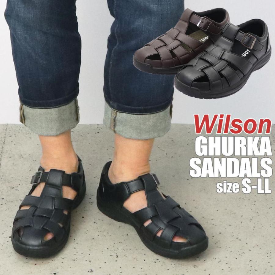 DREIS VAN NOTEN サンダル（本日限り値下げ中） WILLSON（ウィルソン） 即納 メンズ カメサンダル 幅広 3E グルカ