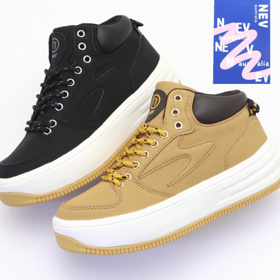 NEV SURF レディース スニーカー 厚底 ミドルカット AUSTRALIA NEV SURF レディース スニーカー 厚底 ミドルカット AUSTRALIA