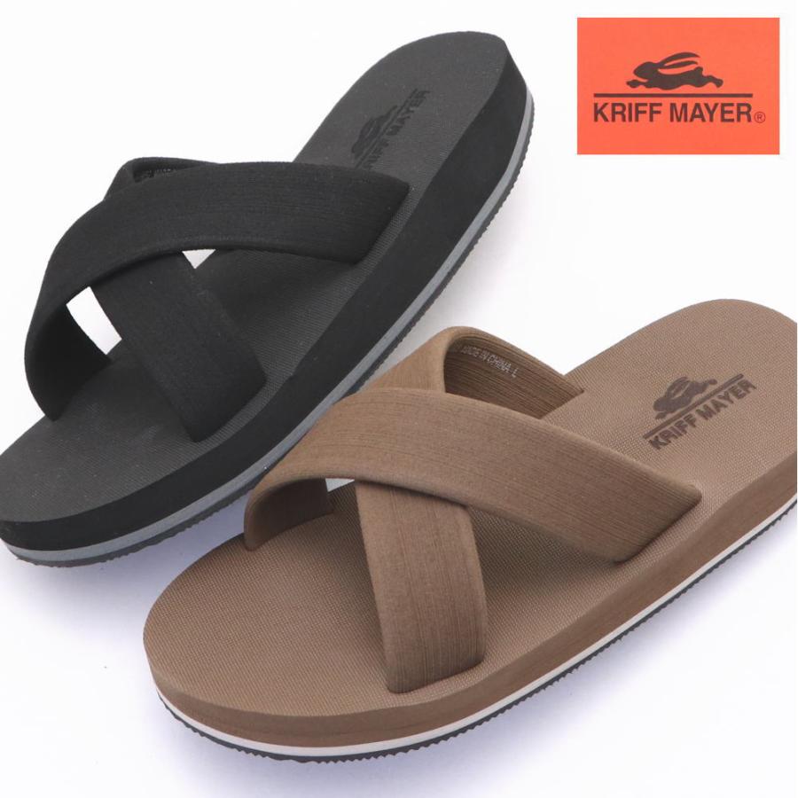 KRIFF MAYER（クリフメイヤー） メンズ サンダル 厚底 軽量 スライド