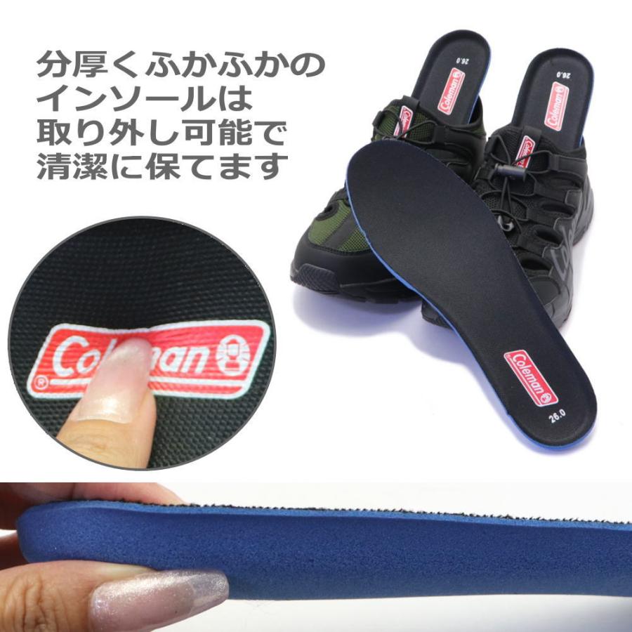 Coleman（コールマン） 即納 メンズ サンダル かかとが踏める 2way