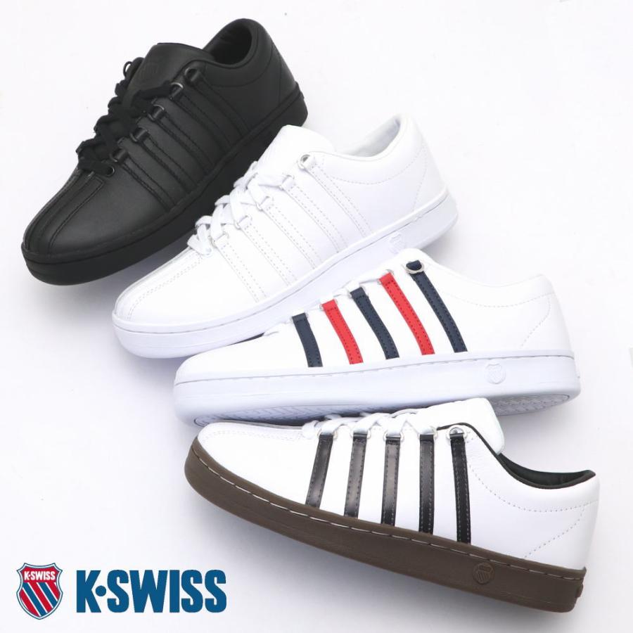 K-SWISS（ケースイス） K・SWISS レザー スニーカー 本革 メンズ