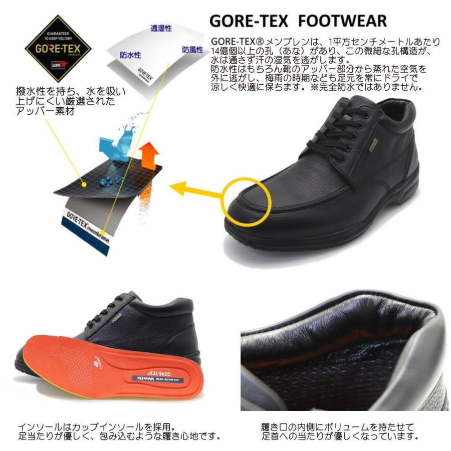 madras Walk（マドラス ウォーク） 即納-(GORE-TEX) 幅広4E ファスナー