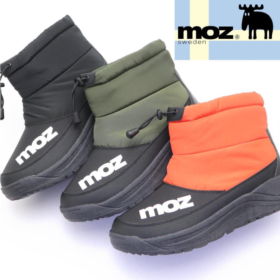 moz（モズ） 即納 メンズ 防水 防寒 防滑 スノーブーツ ナイロンブーツ