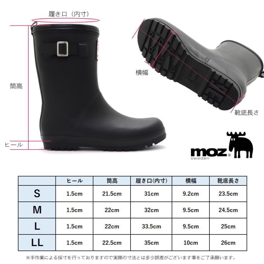 モスラ MOZ モズ レインブーツ 完全防水 ラバーブーツ エンジニア