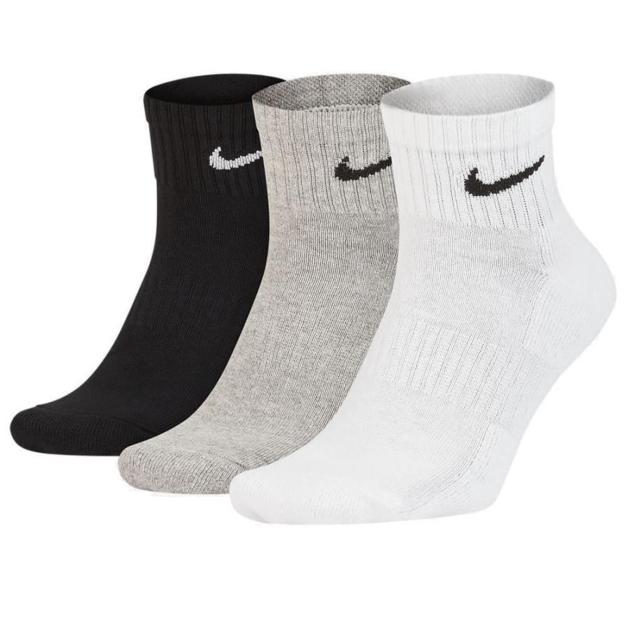 NIKE（ナイキ） コットン クッション クォーター ソックス 3足セット
