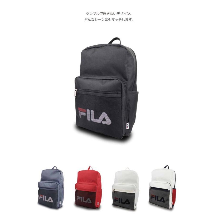 新品 FILA リュック ブラック 黒 シンプル レディース メンズ ブランド ロゴ メッシュポケット 楽天市場】[GW限定3980円以上20％OFFクーポン]フィラ FILA デイパック