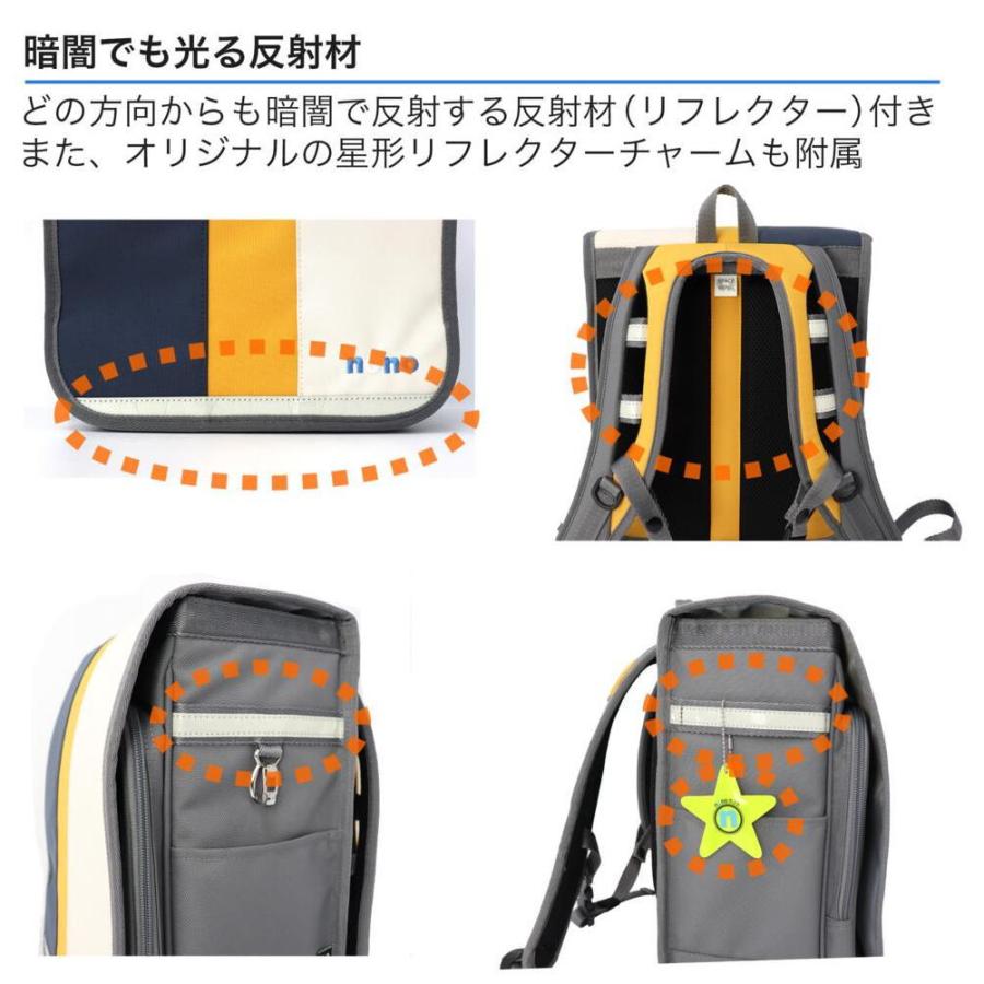 nonoランド ランリュック ランドセル型リュック 撥水 軽量 A4サイズ