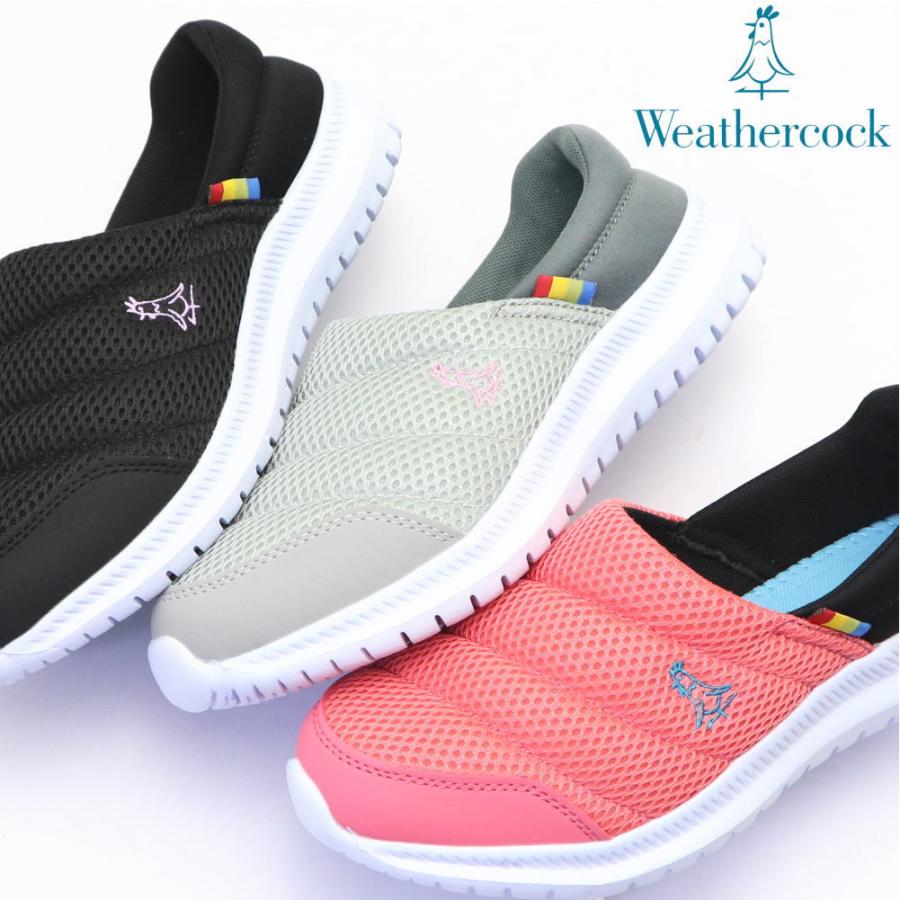 即納 超軽量 レディース スリッポン ウェザーコック WEATHERCOCK