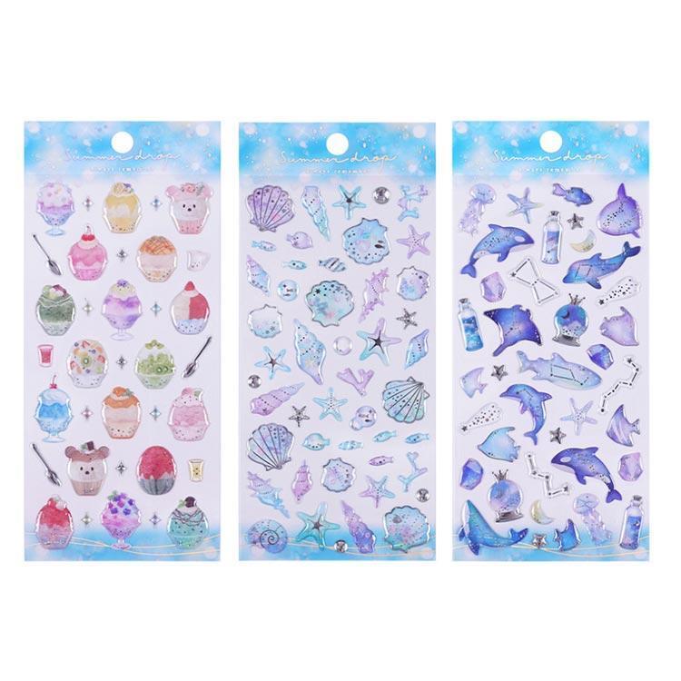 ぷにぷにシール ボンボン かわいい キャラクター ぷくぷく シール帳