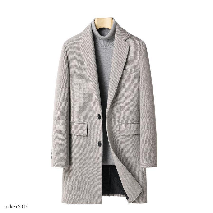春 チェスターコート メンズ ウール ロングコート ステンカラーコート ビジネス  アウター 中綿 厚手 防寒 防風 冬服 秋冬 通学 |  | 07